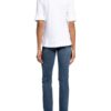 Lilienfels Jersey-Poloshirt weiss