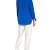 Lilienfels Oversized-Bluse blau