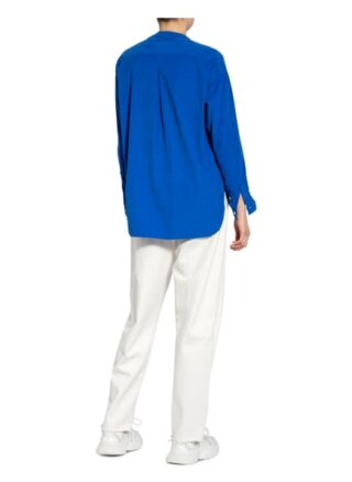 Lilienfels Oversized-Bluse blau