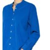 Lilienfels Oversized-Bluse blau
