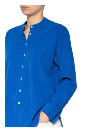 Lilienfels Oversized-Bluse blau
