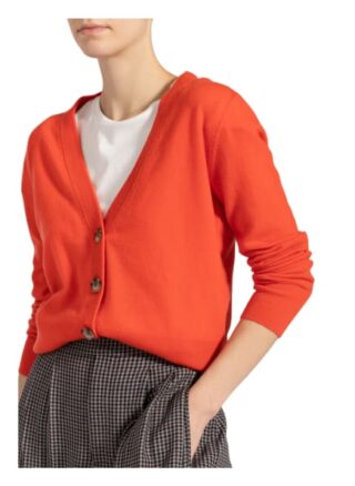 Lilienfels Strickjacke Aus Cashmere orange