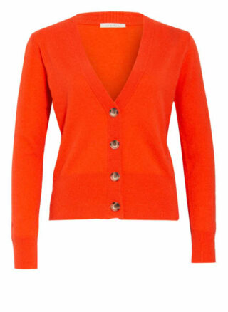 Lilienfels Strickjacke Aus Cashmere orange