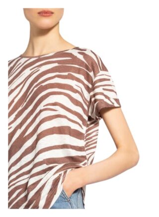 Lilienfels T-Shirt Aus Leinen braun