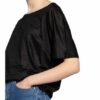 lilienfels T-Shirts Damen, Schwarz