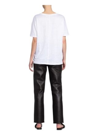 Lilienfels T-Shirt Aus Leinen weiss