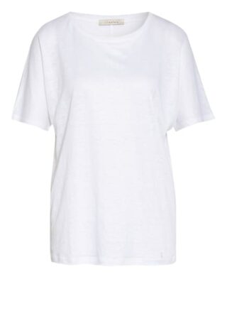 lilienfels T-Shirt aus Leinen Damen, Weiß