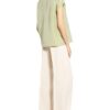 Lilienfels T-Shirt Mit Leinen gruen
