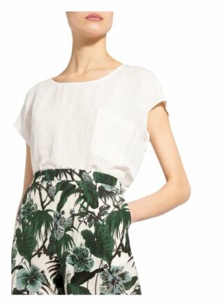 Lilienfels T-Shirt Mit Leinen weiss