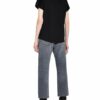 lilienfels T-Shirts Damen, Schwarz