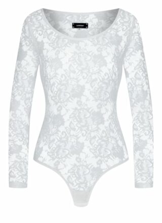 LIMBERRY Ophelia Body-Bluse Damen, Weiß