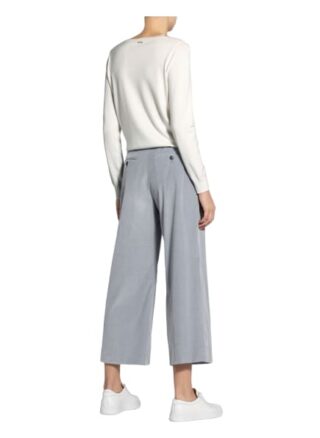 Liu Jo Pullover Mit Schmucksteinbesatz weiss