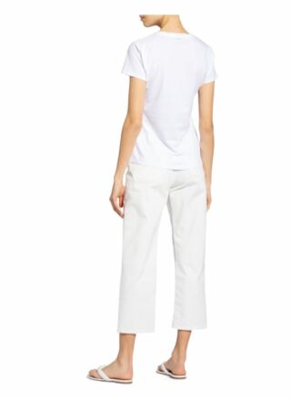Liu Jo T-Shirt Mit Schmuckstein- Und Paillettenbesatz weiss