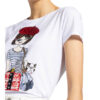 Liu Jo T-Shirt Mit Schmuckstein- Und Paillettenbesatz weiss