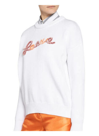 Loewe Pullover weiss