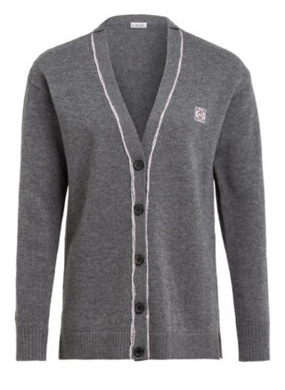 Loewe Strickjacke grau
