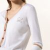Loewe Strickjacke weiss