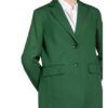 Luisa Cerano Blazer Mit Leinen gruen