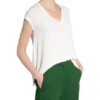 Luisa Cerano Blusenshirt Mit Seide weiss