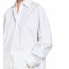 Luisa Cerano Hemdbluse Mit Lochspitze weiss