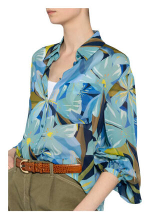 LUISA CERANO Hemdbluse Damen, Blau