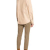 Luisa Cerano Lederbluse beige