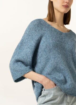 Luisa Cerano Pullover Mit Alpaka Und 3/4-Arm gruen