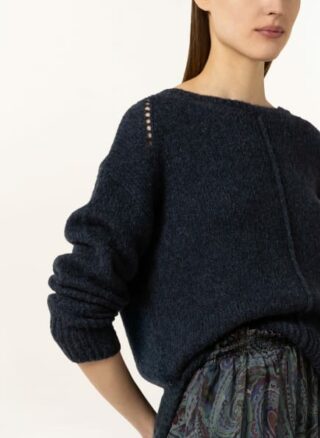 LUISA CERANO Pullover Damen, Blau