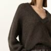 Luisa Cerano Pullover Mit Alpaka gruen