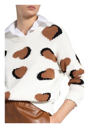 LUISA CERANO Pullover Damen, Weiß