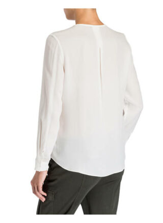 Luisa Cerano Seidenbluse weiss