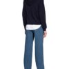 Luisa Cerano Strick-Hoodie blau