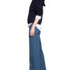 Luisa Cerano Strick-Hoodie blau