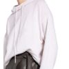 Luisa Cerano Strick-Hoodie weiss