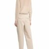 Luisa Cerano Strickjacke Mit Leinen Und Glitzergarn beige