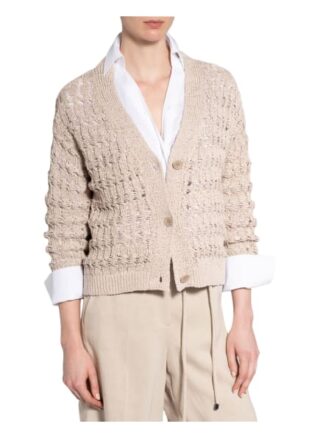 Luisa Cerano Strickjacke beige