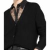 LUISA CERANO Strickjacke Damen, Schwarz