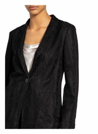 M Missoni Blazer Mit Glitzergarn schwarz