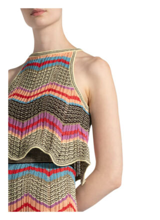 M Missoni Cropped-Top pink