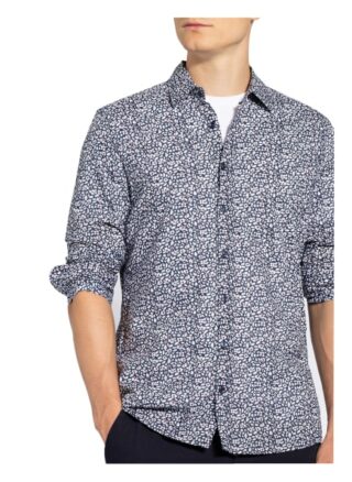Maerz Muenchen Hemd Regular Fit blau