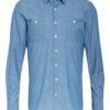 Maerz Muenchen Jeanshemd Regular Fit blau