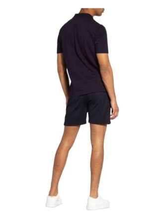 Maerz Muenchen Kurzarm-Hemd Comfort Fit Aus Piqué blau