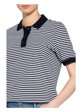maerz muenchen Piqué-Poloshirt Damen, Blau