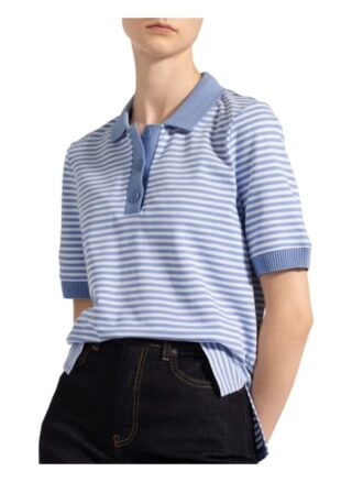 Maerz Muenchen Piqué-Poloshirt blau