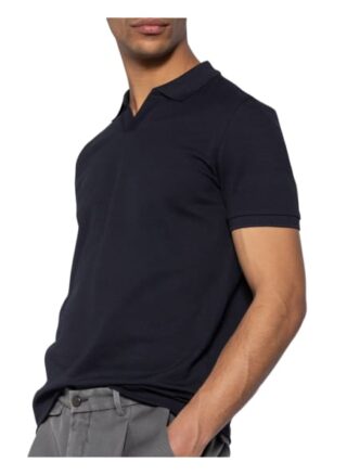 maerz muenchen Pique-Poloshirt Herren, Blau