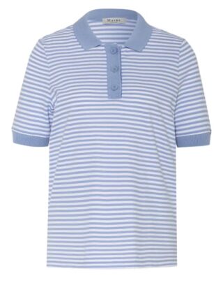 Maerz Muenchen Piqué-Poloshirt blau