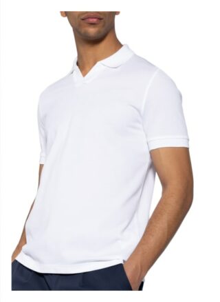 maerz muenchen Pique-Poloshirt Herren, Weiß