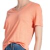Maerz Muenchen T-Shirt Aus Leinen orange