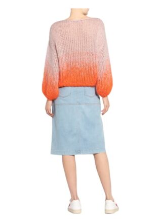Maiami Pullover Mit Mohair orange