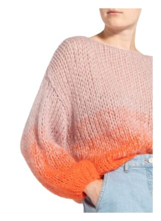 Maiami Pullover Mit Mohair orange